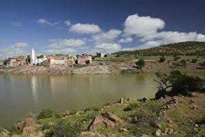 Images Dated 22nd March 2006: MOROCCO, Anti Atlas, TATA Village: Town View