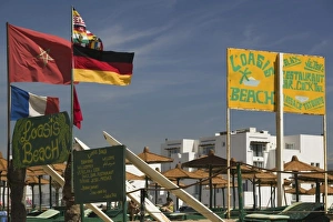 Agadir Prints: MOROCCO, Atlantic Coast, AGADIR: Along Agadir Beach