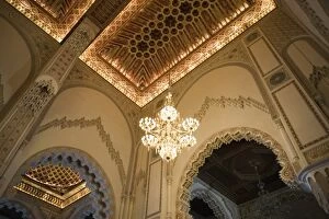 Images Dated 29th March 2006: MOROCCO, Atlantic Coast, CASABLANCA: Hassan II Mosque, Interior Detail
