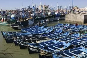 Images Dated 25th March 2006: MOROCCO, Atlantic Coast, ESSAOUIRA: Fishing Port