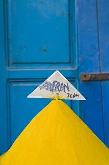 Images Dated 26th March 2006: MOROCCO, Atlantic Coast, ESSAOUIRA: Spice Market, Safron