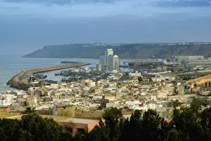 MOROCCO, Atlantic Coast, SAFI: Town and Port View / Morning