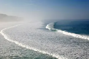 MOROCCO, Atlantic Coast, TAGHAZOUTE: Atlantic Coast in Morning Mist