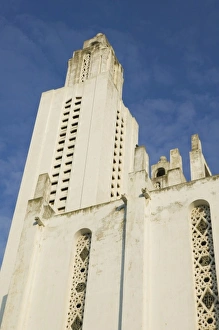MOROCCO, Casablanca: Cathedrale du Sacre Coeur (b.1930) Exterior MOROCCO, Casablanca: Cathedrale du Sacre Coeur (b.1930) Exterior