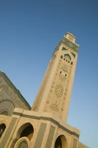 Largest Prints: MOROCCO, Casablanca: Hassan II Mosque (b)
