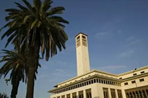 Images Dated 3rd March 2006: MOROCCO, Casablanca: Place Mohammed V Art Deco Style Prefecture