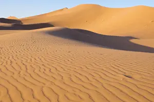 Morocco, Erg Chegaga (or Chigaga) is a Saharan sand dune (approximately 40 km to 15 km wide)