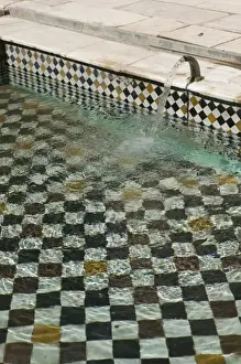 Images Dated 19th March 2006: MOROCCO, MARRAKECH: Ali Ben Youssef Madersa Theological College (b. 1565) Pool