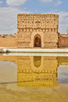 Rustic Prints: Morocco, Marrakech. Badii Palace, Ali Alamani. (MR)