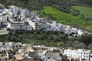 Images Dated 7th March 2006: MOROCCO, Moulay, Idriss: Town View from the South