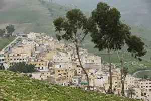 Images Dated 9th March 2006: MOROCCO, Moulay Yacoub (Fes Area): View of Spa Town Home of famous Hot Springs