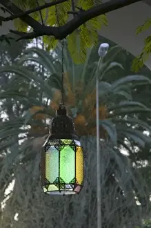 Images Dated 22nd March 2006: MOROCCO, Souss Valley, TAROUDANT: Hotel Palais Salam Palace, Entrance Light / Morning