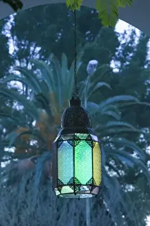 Images Dated 22nd March 2006: MOROCCO, Souss Valley, TAROUDANT: Hotel Palais Salam Palace, Entrance Light / Morning