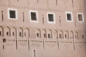 MOROCCO, South of the High Atlas, OUARZAZATE: Taourirt Kasbah / Courtyard Exterior