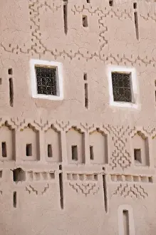 MOROCCO, South of the High Atlas, OUARZAZATE: Taourirt Kasbah / Courtyard Exterior