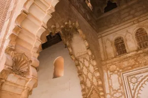 Images Dated 21st March 2006: MOROCCO, Tizi, N, Test Pass Road, TIN MAL: Tinmal Mosque (b.1153), Interior