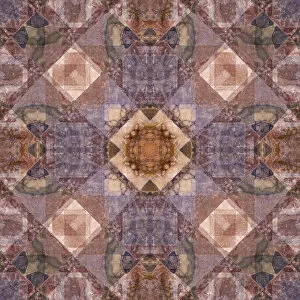 Abstract Collection: Mosaic floor kaleidoscope abstract