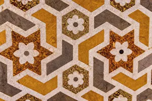Mosaic Prints: Mosaic, Little Taj, Agra, India