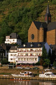 Language Prints: The Mosel River at Cochem, Germany. germany, german, europe, european, travel