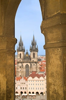 Images Dated 3rd May 2004: Mother of God in front of Tyn, Czech Republic, prague