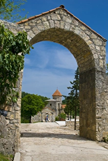 Kutaisi Prints: The Motsameta monastery near Kutaisi, Georgia