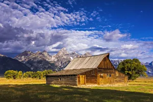 Teton Prints: The Moulton Barn on Mormon Row, Grand Teton National Park, Wyoming, USA
