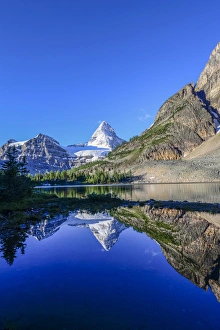 Provincial Park Prints: Mount Assiniboine and Mount Magog as seen from Sunburst Lake