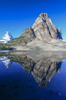 Provincial Park Prints: Mount Assiniboine and Sunburst Peak as seen from Sunburst Lake