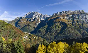 Images Dated 29th October 2016: Mount Civetta in the Veneto. La Civetta is one of the icons of the Dolomites