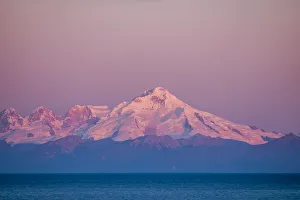 Snowcap Prints: Mount Redoubt, Lake Clark National Park and Preserve, Alaska, USA