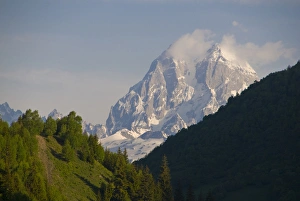 Vacations Prints: Mount Ushba in Svanetia, Georgia