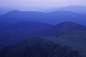 Images Dated 20th April 2004: From Mt. Monroe. Appalachian Trail. Sunset in the Southern Presidentials. White Mountain N