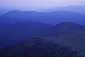 Images Dated 20th April 2004: From Mt. Monroe. Appalachian Trail. Sunset in the Southern Presidentials. White Mountain N