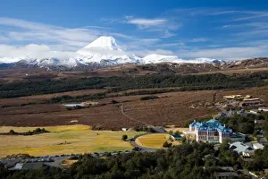 Volcanic Prints: Mt Ngauruhoe and Grand Chateau, Tongariro National Park, Central Plateau, North Island