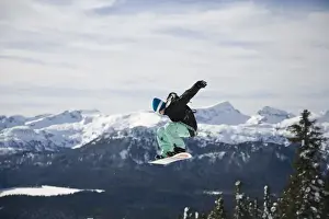 Mt. Washington Ski Resort bordering Strathcona Provincial Park (BCs oldest park