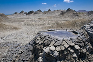 Images Dated 27th May 2010: Mud volcanoes in Qobustan near Baku Azerbaijan