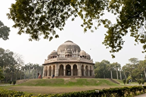 Tomb Prints: Muhammad Sha Sayyids tomb. Lodi Garden. Delhi. Rajasthan. India