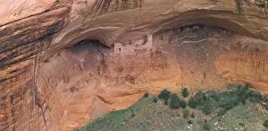 Sand Stone Prints: Mummy Cave Ruins are located in Canyon de Chelly National Monument