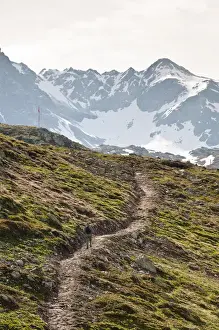 Swiss Prints: Muottas Muragl, Switzerland. Hiking atop Muottas Muragl