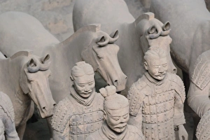 Images Dated 19th June 2008: Museum of Qin Terra Cotta Warriors and Horses, considered to be the most significant