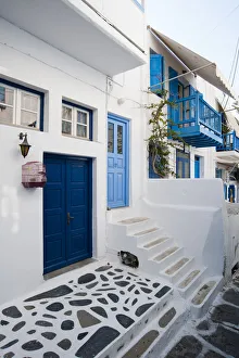 Images Dated 28th June 2010: Mykonos Town, Chora, Mykonos, Cyclades, Greece