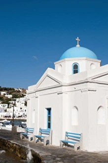 Images Dated 28th June 2010: Mykonos Town, Chora, Mykonos, Cyclades, Greece