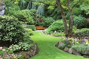 N. A. Canada, British Columbia, Vancouver Island, Saanich, Butchart Gardens