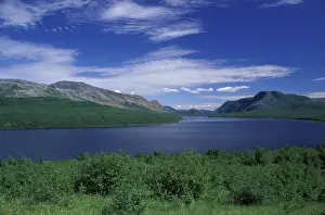 Grandure Prints: N. A. Canada, Newfoundland, Grose Morne Trout River Pond scenic