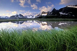 NA, Canada, Alberta, Tonquin Valley. Jasper National Park. Amethyst Lakes