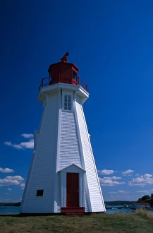 NA, Canada, New Brunswick, Campabello Island. Mulholland lighthouse NA, Canada, New Brunswick, Campabello Island. Mulholland lighthouse