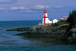 NA, Canada, New Brunswick, Campobello Island. East Quoddy lighthouse NA, Canada, New Brunswick, Campobello Island. East Quoddy lighthouse