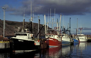 Images Dated 22nd March 2004: NA, Canada, Newfoundland, St. Johns Boats in outer harbor