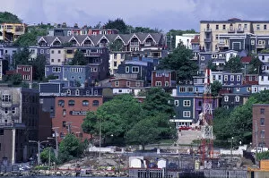 NA, Canada, Newfoundland, St. Johns City view