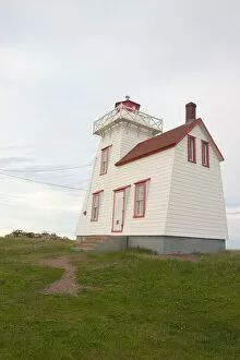 NA, Canada, Prince Edward Island, North Rustico. North Rustico lighthouse